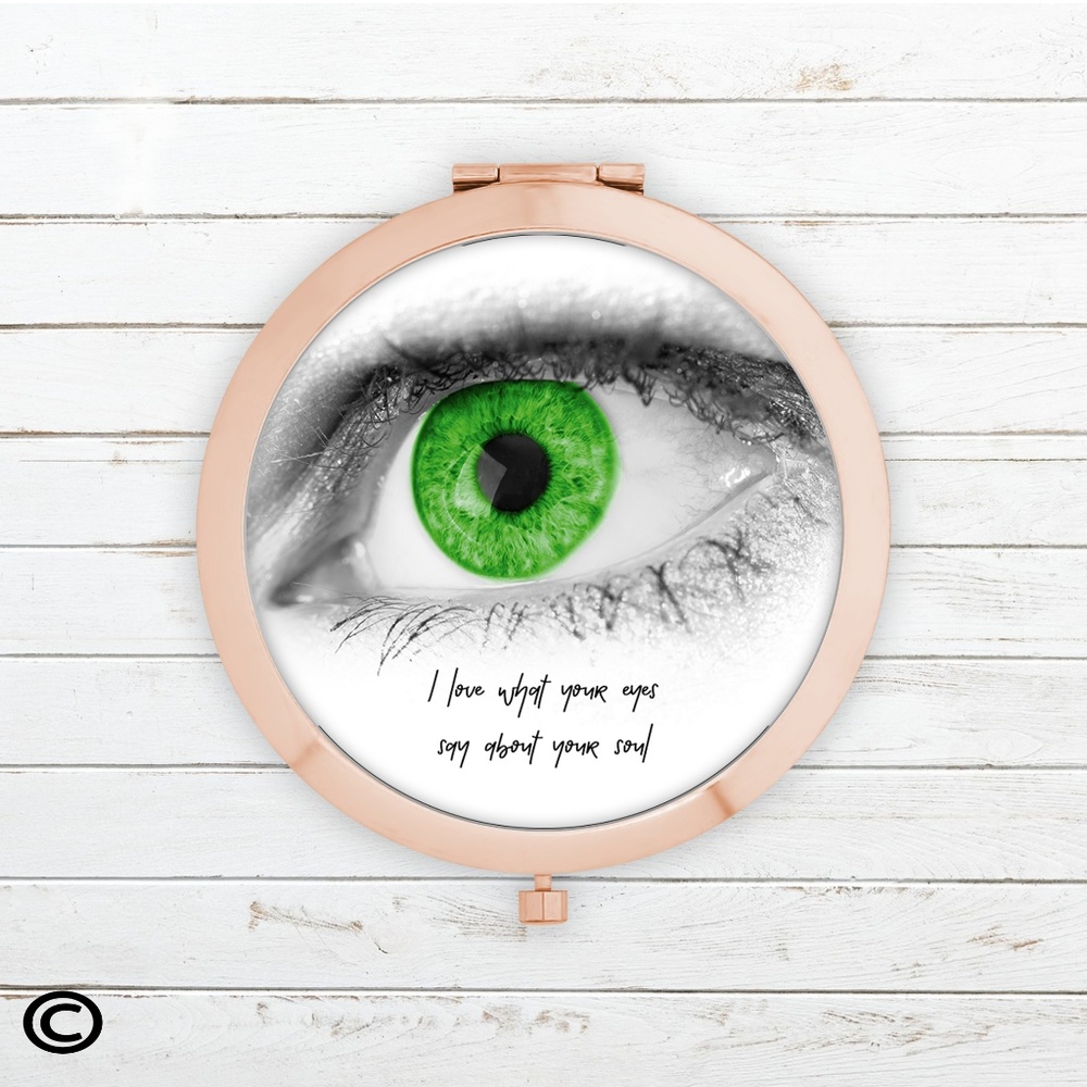 Funny Motivational Compact Mirrors